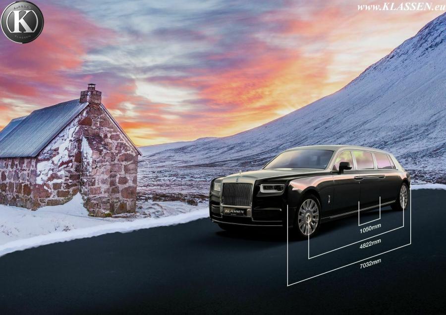 Схема Rolls-Royce Phantom by Klassen 2019 года  (фото 2 из 7)